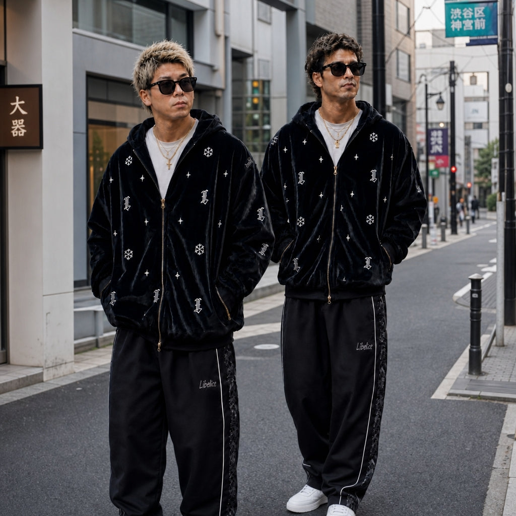 【26-27予約商品】ベロアフードジャケット