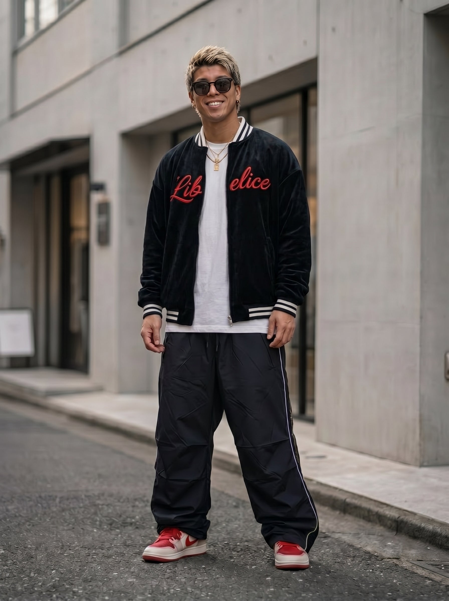 【26-27予約商品】スタジャン風ジャケット